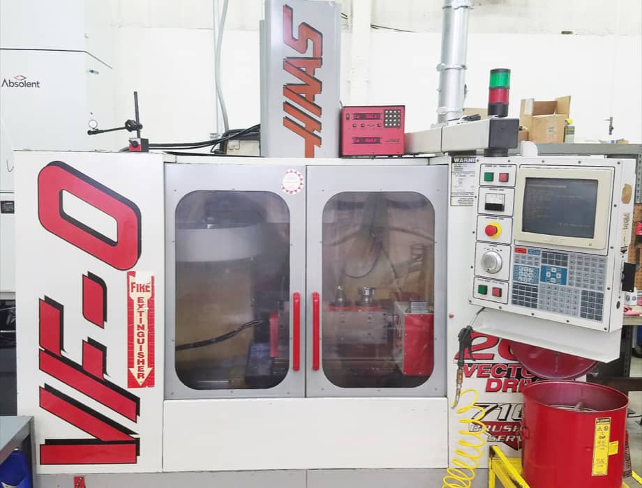 CNC Haas Vertical Machining